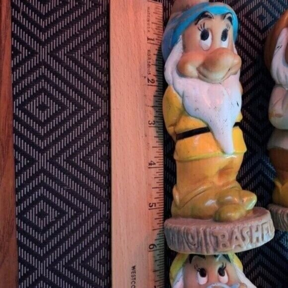 Vintage 6 inch tall rubber Disney figures - Picture 7 of 9
